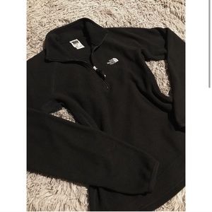 The North Face Glacier Black Sweater Jacket